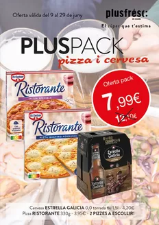 Catálogo Plusfresc | Pluspack Pizza I Cervesa | 2026-06-09T00:00:00.000Z - 2026-06-29T00:00:00.000Z