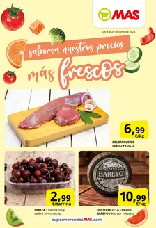 Catálogo Supermercados MAS | Saborea nuestros precios más frescos | 2026-06-09T00:00:00.000Z - 2026-06-20T00:00:00.000Z