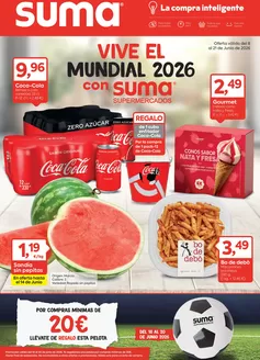 Catálogo Suma Supermercados | Vive El Mundial 2026 | 2026-06-08T00:00:00.000Z - 2026-06-21T00:00:00.000Z