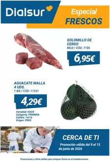 Catálogo Dialsur Cash & Carry | Especial Frescos | 2026-06-09T00:00:00.000Z - 2026-06-15T00:00:00.000Z