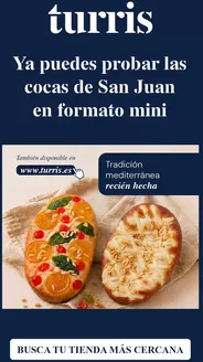 Catálogo Turris | Tu coca de San Juan en Turris | 2026-06-09T00:00:00.000Z - 2026-06-15T00:00:00.000Z