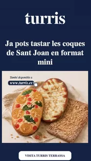 Catálogo Turris en Lezama | La teva coca de Sant Joan en Turris | 2026-06-09T00:00:00.000Z - 2026-06-15T00:00:00.000Z