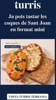 Catálogo Turris | La teva coca de Sant Joan en Turris | 2026-06-09T00:00:00.000Z - 2026-06-15T00:00:00.000Z