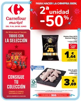 Catálogo Carrefour Market | 2ª unidad -50% | 2026-06-11T00:00:00.000Z - 2026-06-24T00:00:00.000Z