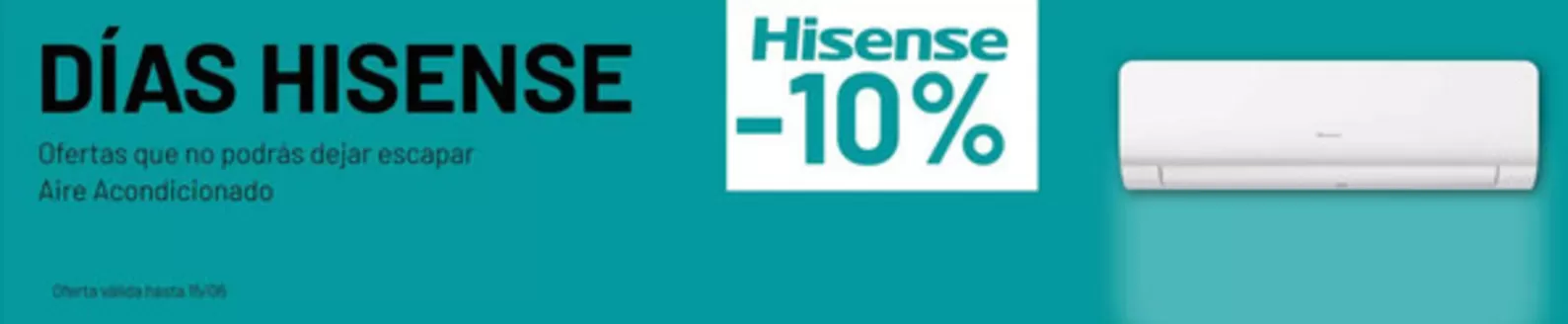 Catálogo MegaHogar en Lezama | Días Hisense | 2026-06-09T00:00:00.000Z - 2026-06-15T00:00:00.000Z