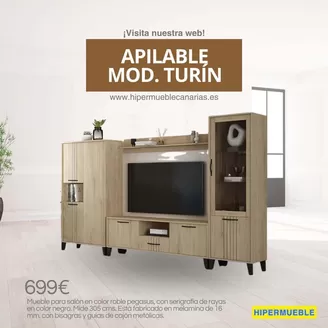 Catálogo HiperMueble Canarias en Molins de Rei | Apilable Mod. Turin | 2026-06-11T00:00:00.000Z - 2026-06-24T00:00:00.000Z