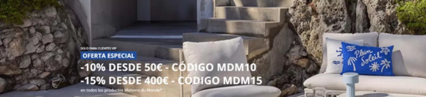 Catálogo Maisons du Monde en Molins de Rei | Oferta Especial | 2026-06-11T00:00:00.000Z - 2026-06-24T00:00:00.000Z
