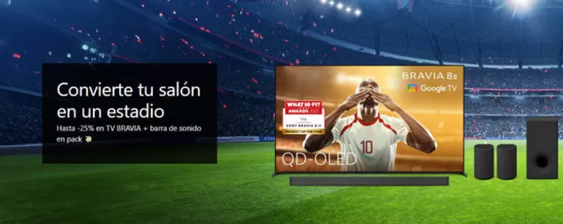 Catálogo Sony | Convierte tu salón en un estadio | 2026-06-12T00:00:00.000Z - 2026-06-25T00:00:00.000Z