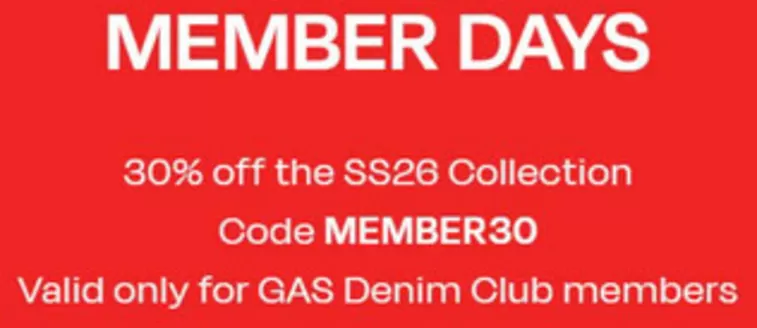 Catálogo Gas Jeans en Móstoles | Member Days | 2026-06-12T00:00:00.000Z - 2026-06-25T00:00:00.000Z