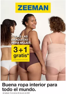 Catálogo ZEEMAN en Alcàsser | Buena ropa interior para todo el mundo. | 2026-06-15T00:00:00.000Z - 2026-06-26T00:00:00.000Z