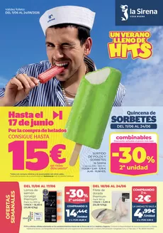 Catálogo La Sirena | UN Verano Lleno De Hits | 2026-06-15T00:00:00.000Z - 2026-06-24T00:00:00.000Z