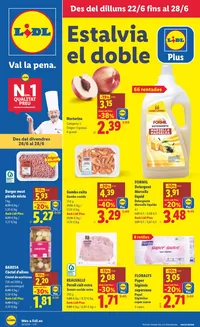 Catálogo Lidl en Xerta | № 1 PRECIO - Ofertas válidas del 22/06 al 28/06 | 2026-06-22T00:00:00.000Z - 2026-06-28T00:00:00.000Z