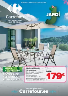 Catálogo Carrefour en Sant Fruitós de Bages | JARDIN | 2026-06-19T00:00:00.000Z - 2026-07-08T00:00:00.000Z
