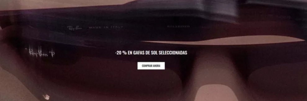 Catálogo Ray-Ban | -20% En Gafas De Sol Seleccionadas | 2026-06-17T00:00:00.000Z - 2026-06-30T00:00:00.000Z