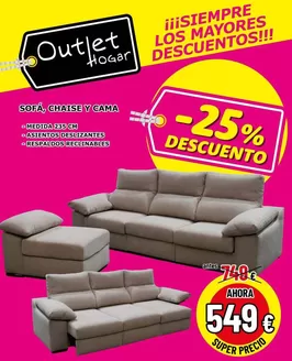 Catálogo Outlet Hogar | Ofertas | 2026-06-18T00:00:00.000Z - 2026-07-01T00:00:00.000Z