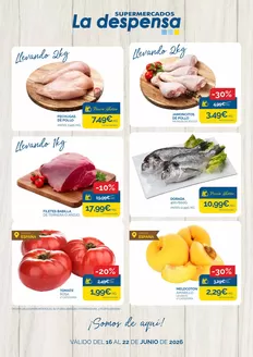 Catálogo Supermercados La Despensa en Leganés | Válido Del 16 Al 22 De Junio De 2026 | 2026-06-18T00:00:00.000Z - 2026-06-22T00:00:00.000Z