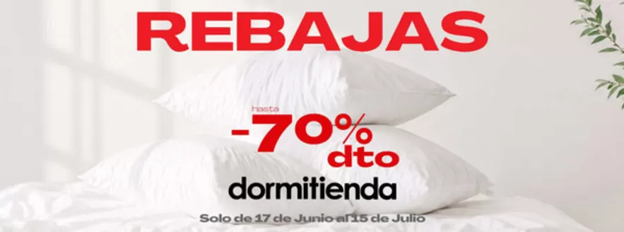 Catálogo Dormitienda | Rebajas | 2026-06-18T00:00:00.000Z - 2026-07-15T00:00:00.000Z