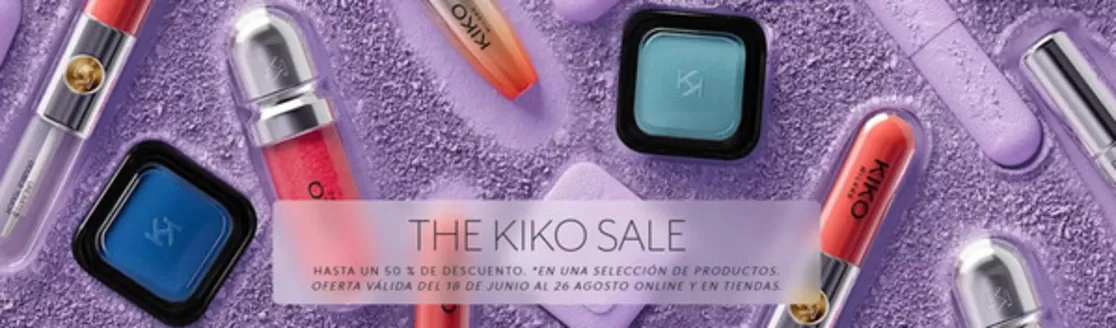 Catálogo KIKO MILANO | Hasta un 50% de descuento | 2026-06-18T00:00:00.000Z - 2026-08-26T00:00:00.000Z