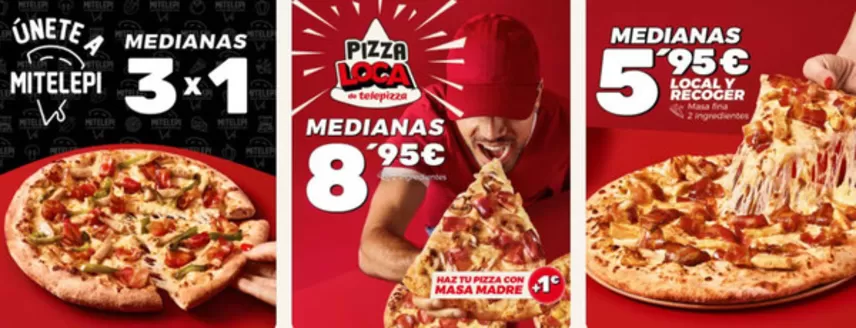 Catálogo Telepizza en Villargordo | Ofertas | 2026-06-18T00:00:00.000Z - 2026-07-01T00:00:00.000Z