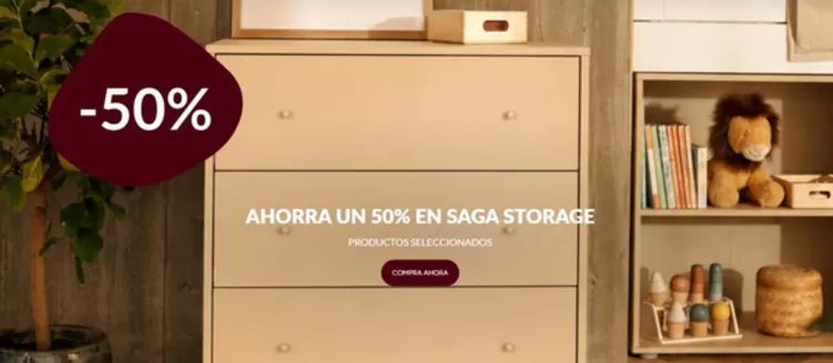 Catálogo FLEXA | Ahorra Un 50% En Saga Storage | 2026-06-19T00:00:00.000Z - 2026-07-02T00:00:00.000Z