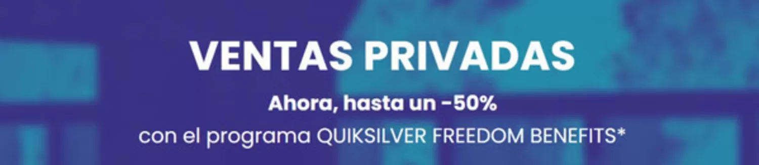 Catálogo Quiksilver en Bescanó | Ventas Privadas | 2026-06-22T00:00:00.000Z - 2026-07-05T00:00:00.000Z