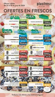 Catálogo Plusfresc | Ofertes En Frescos | 2026-06-23T00:00:00.000Z - 2026-06-29T00:00:00.000Z