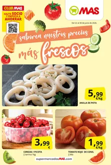 Catálogo Supermercados MAS | Saborea nuestros precios más frescos | 2026-06-23T00:00:00.000Z - 2026-06-30T00:00:00.000Z