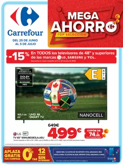 Catálogo Carrefour | ¡MEGA AHORRO!  | 2026-06-25T00:00:00.000Z - 2026-07-05T00:00:00.000Z