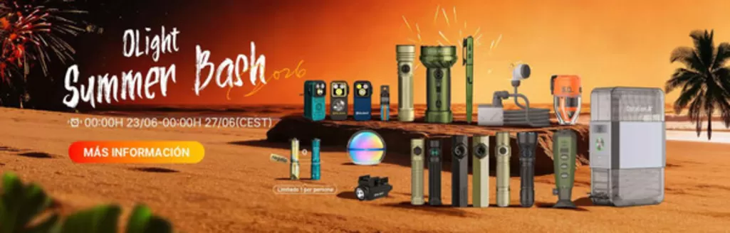 Catálogo Olight | Promociones | 2026-06-23T00:00:00.000Z - 2026-06-27T00:00:00.000Z