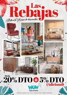 Catálogo WOW Málaga, Style&Home by Mubak | Las Rebajas | 2026-07-01T00:00:00.000Z - 2026-08-31T00:00:00.000Z