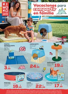 Catálogo Kiwoko en Fortià | Vacaciones para compartir en familia | 2026-06-25T00:00:00.000Z - 2026-07-29T00:00:00.000Z