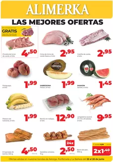 Catálogo Alimerka | Las Mejores Ofertas | 2026-06-25T00:00:00.000Z - 2026-06-28T00:00:00.000Z