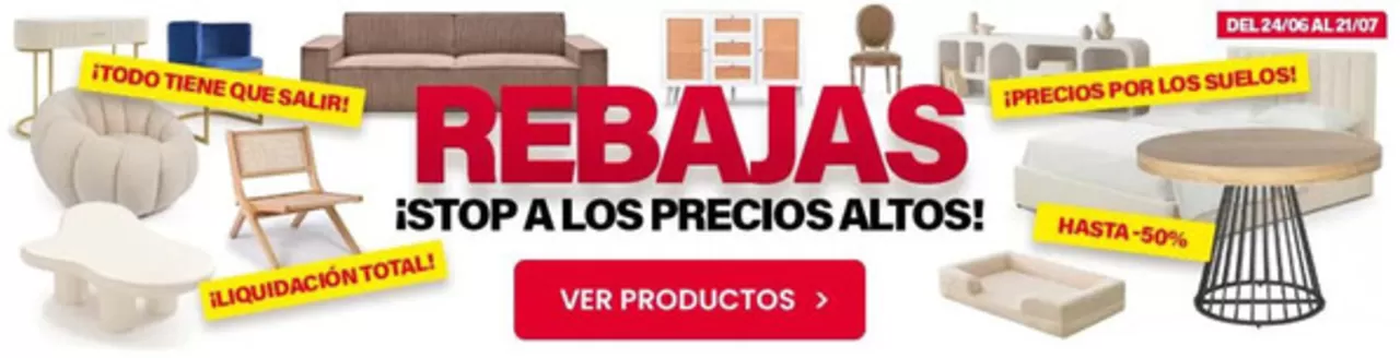Catálogo Muebles Menzzo | Rebajas | 2026-06-25T00:00:00.000Z - 2026-07-21T00:00:00.000Z