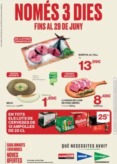 Catálogo Hipercor | Només 3 Dies | 2026-06-26T00:00:00.000Z - 2026-06-29T00:00:00.000Z