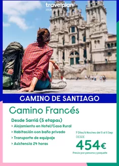 Catálogo Travelplan | Travelplan Camino Francés | 2026-06-26T00:00:00.000Z - 2026-09-11T00:00:00.000Z