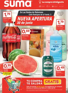 Catálogo Suma Supermercados en Altafulla | Nueva apertura | 2026-06-30T00:00:00.000Z - 2026-07-21T00:00:00.000Z