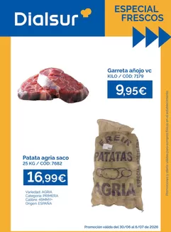 Catálogo Dialsur Cash & Carry en Villarta de San Juan | Especial Frescos | 2026-06-30T00:00:00.000Z - 2026-07-06T00:00:00.000Z