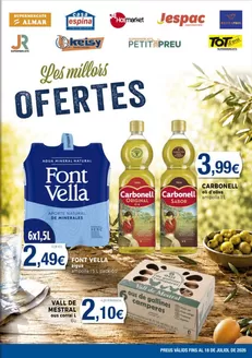 Catálogo Supermercats Jespac en Villarta de San Juan | Les Millors Ofertes | 2026-06-30T00:00:00.000Z - 2026-07-18T00:00:00.000Z