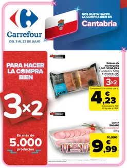 Catálogo Carrefour en Villaverde de Pontones | REGIONAL (Articulos locales de Alimentación, dulces, bebidas) | 2026-07-03T00:00:00.000Z - 2026-07-22T00:00:00.000Z