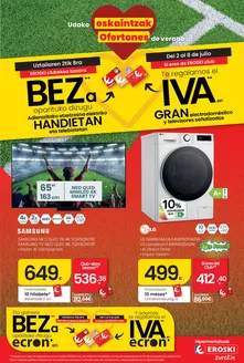 Catálogo Eroski en Jonquera | Udako eskaintzak | 2026-07-02T00:00:00.000Z - 2026-07-08T00:00:00.000Z