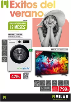 Catálogo Milar en Calzada de Don Diego | Exitos del verano | 2026-07-02T00:00:00.000Z - 2026-07-31T00:00:00.000Z