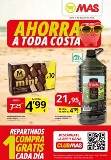 Catálogo Supermercados MAS | Ahorra a toda costa | 2026-07-01T00:00:00.000Z - 2026-07-30T00:00:00.000Z