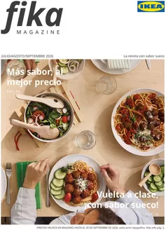 Catálogo IKEA en Montu | Fika Magazine | 2026-07-01T00:00:00.000Z - 2026-09-30T00:00:00.000Z