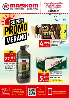 Catálogo Maskom Supermercados | Super Promo Del Verano | 2026-07-01T00:00:00.000Z - 2026-07-30T00:00:00.000Z