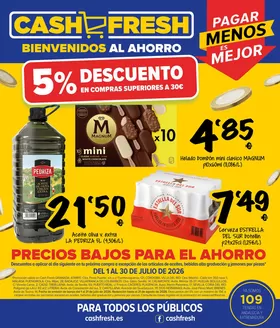 Catálogo Cash Fresh | Del 1 Al 30 De Julio De 2026 | 2026-07-01T00:00:00.000Z - 2026-07-30T00:00:00.000Z