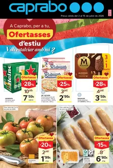 Catálogo Caprabo en La Camella | Ofertasses d'estiu | 2026-07-02T00:00:00.000Z - 2026-07-15T00:00:00.000Z