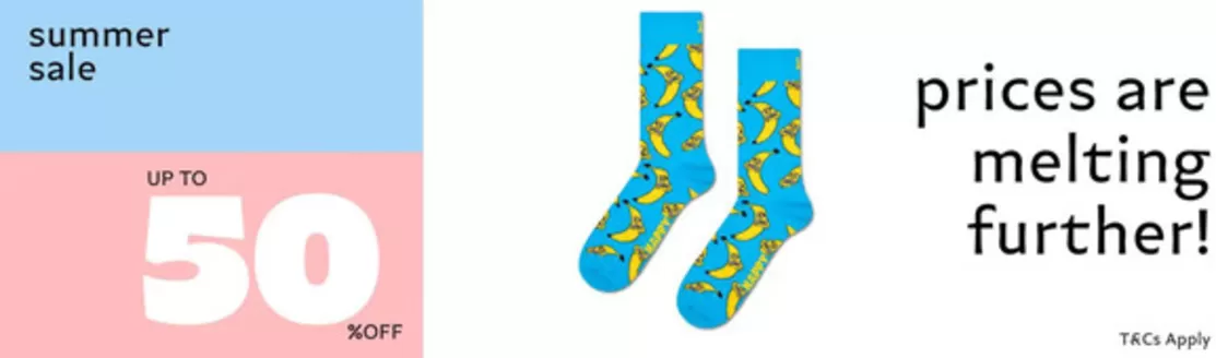 Catálogo Happy Socks en Igualada | Oferta | 2026-07-01T00:00:00.000Z - 2026-07-14T00:00:00.000Z