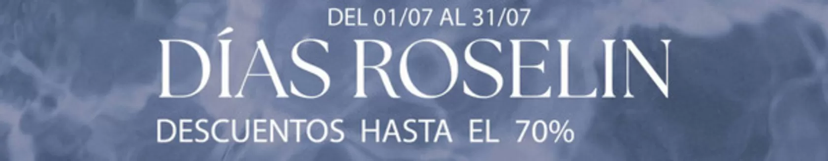 Catálogo Roselin en Igualada | Días Roselin | 2026-07-01T00:00:00.000Z - 2026-07-31T00:00:00.000Z