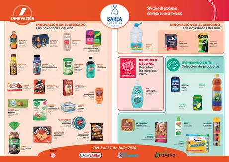 Catálogo Cash Barea | Innovacion Julio 2026 | 2026-07-02T00:00:00.000Z - 2026-07-31T00:00:00.000Z