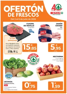 Catálogo SPAR Gran Canaria | Ofertón De Frescos | 2026-07-02T00:00:00.000Z - 2026-07-06T00:00:00.000Z